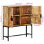 Powder Coated Iron Rectangle Accent Cabinet