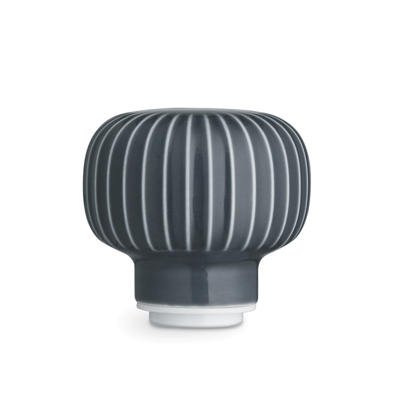 Poignée Hammershøi, H: 2,4 po, gris