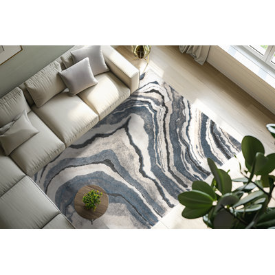 Devarian Abstract Area Rug