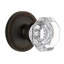 Grandeur Newport Rosette Single Dummy with Chambord Crystal Door Knob-787974848