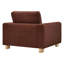 Fauteuil rembourré 43,3 po Adika-128624087