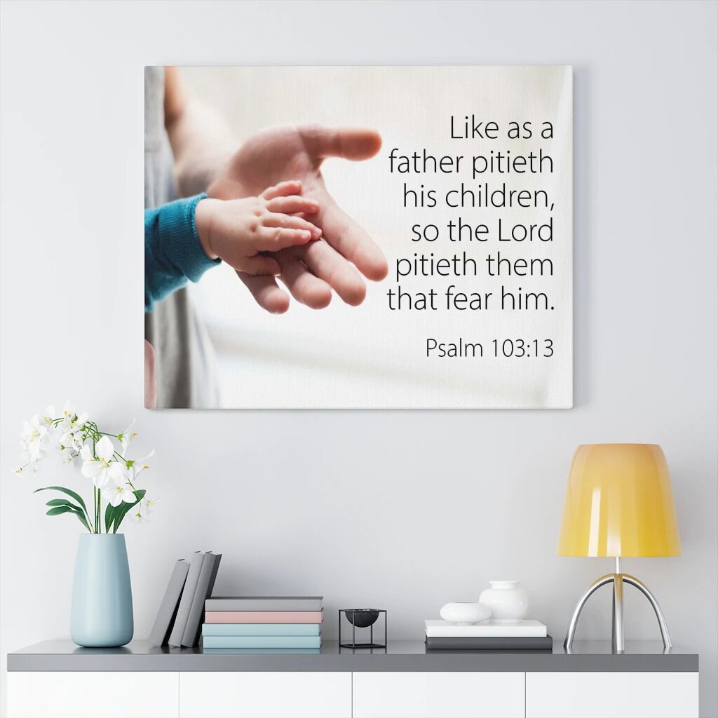 https://assets.wfcdn.com/im/61045899/compr-r85/1931/193178046/like-as-a-father-psalm-10313-christian-wall-art-bible-verse-print-ready-to-hang.jpg