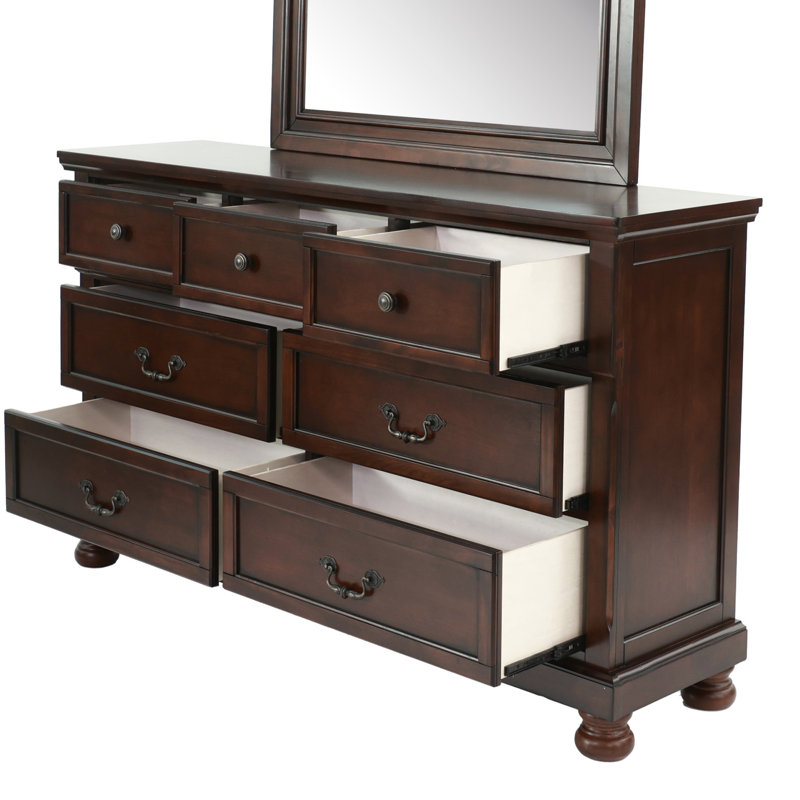 DRESSER en cerisier antique, commode moderne (Commode