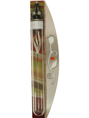Glass Mezuzah