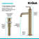 Ramus Single Handle Vessel Sink Bathroom Faucet with Drain Assembly