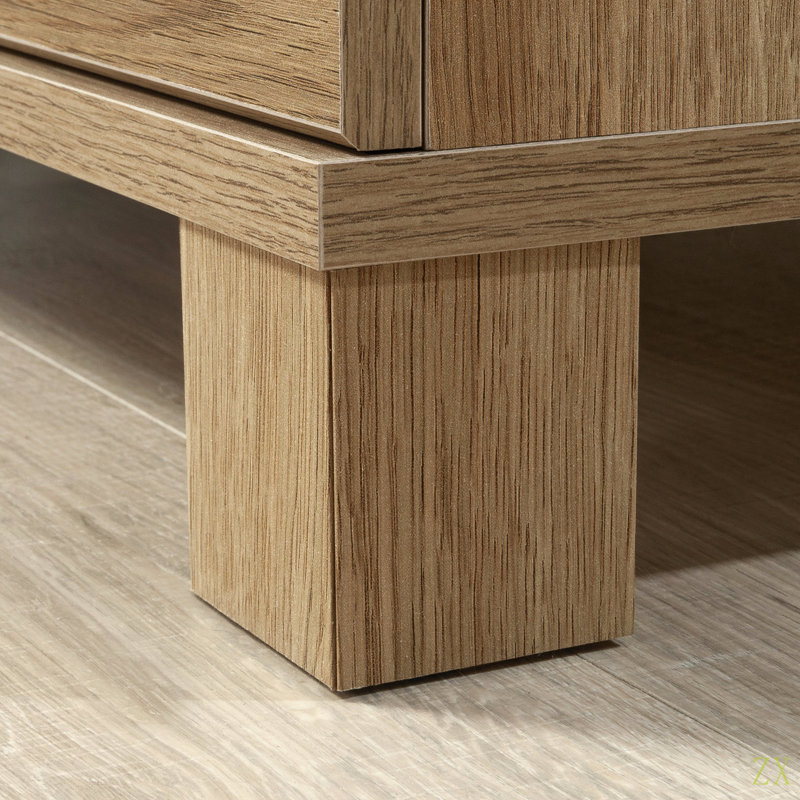 Table de chevet, finition