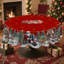 Nappe lavable en polyester pour Noël