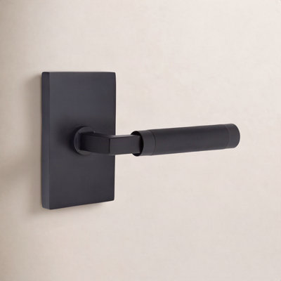 Emtek Select Knurled Privacy Door Lever