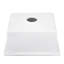 Évier encastré en quartz blanc - 18 po de longueur x 16 po de largeur et conception fonctionnelle avec crépine 18 po x 16 po Le matériau à gratter est livré avec une grille inférieure