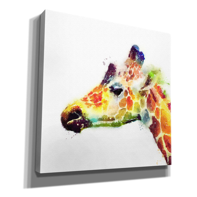 Bungalow Rose «The Graceful II» par Jacqueline Maldonado, art mural sur toile, H 12 po x l 12 po x P 0,75 po