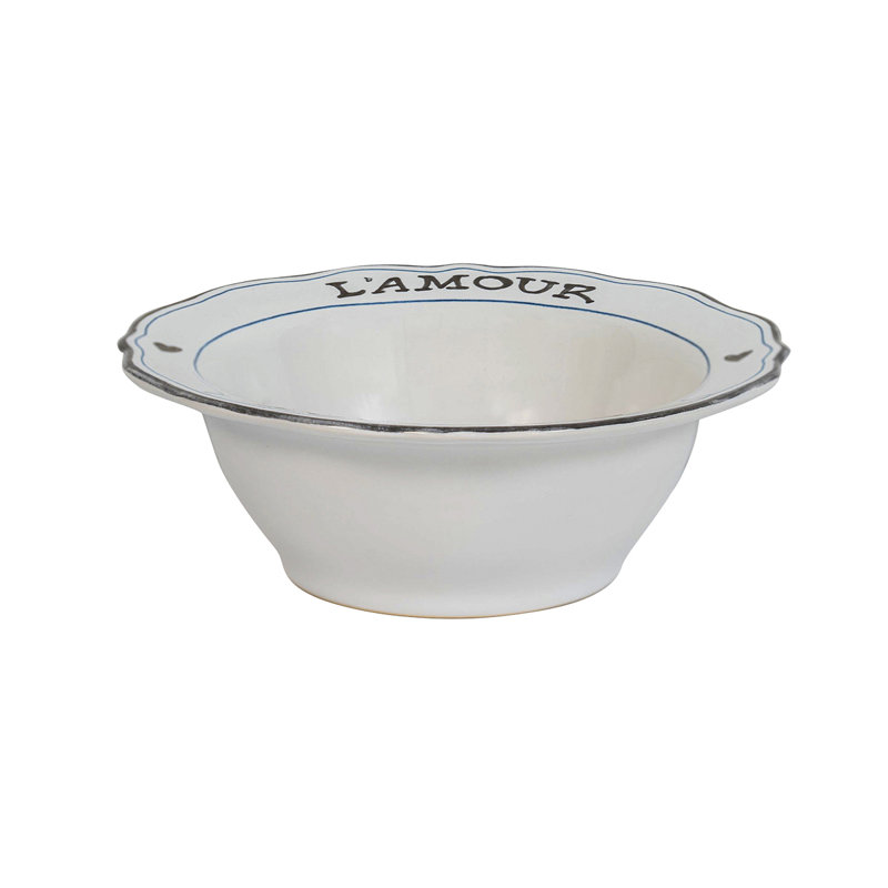 L'amour Toujours Cereal/Ice Cream Bowl
