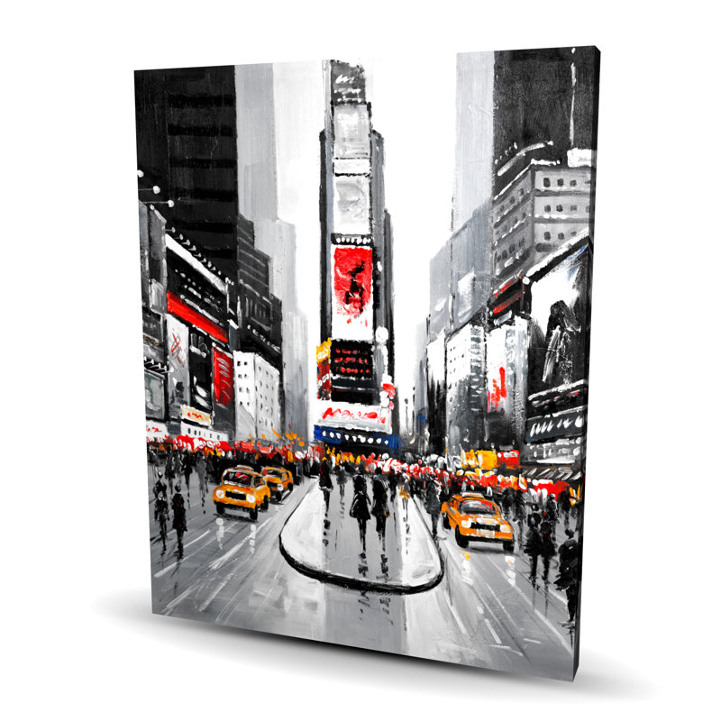 Toile «New York City Busy Street» | Décoration de salon