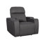 Fauteuil inclinable en tissu résistant aux taches