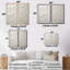Décoration murale 2 pièces Clate - Beige-114691767-114691773-114691774