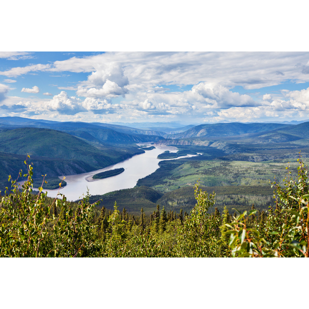 Yukon Fluss Kanada - Leinwandbild