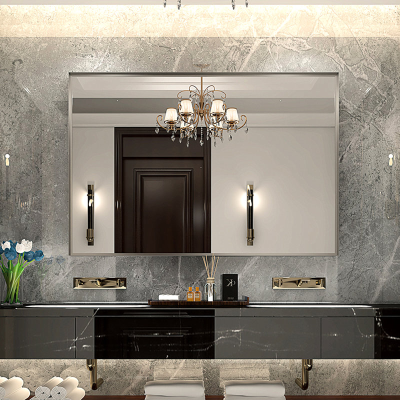 Miroir de salle de bain 40x30inch Silver