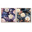 Fresquez - Ensemble de 2 collages floraux carrés-101859022-101859018