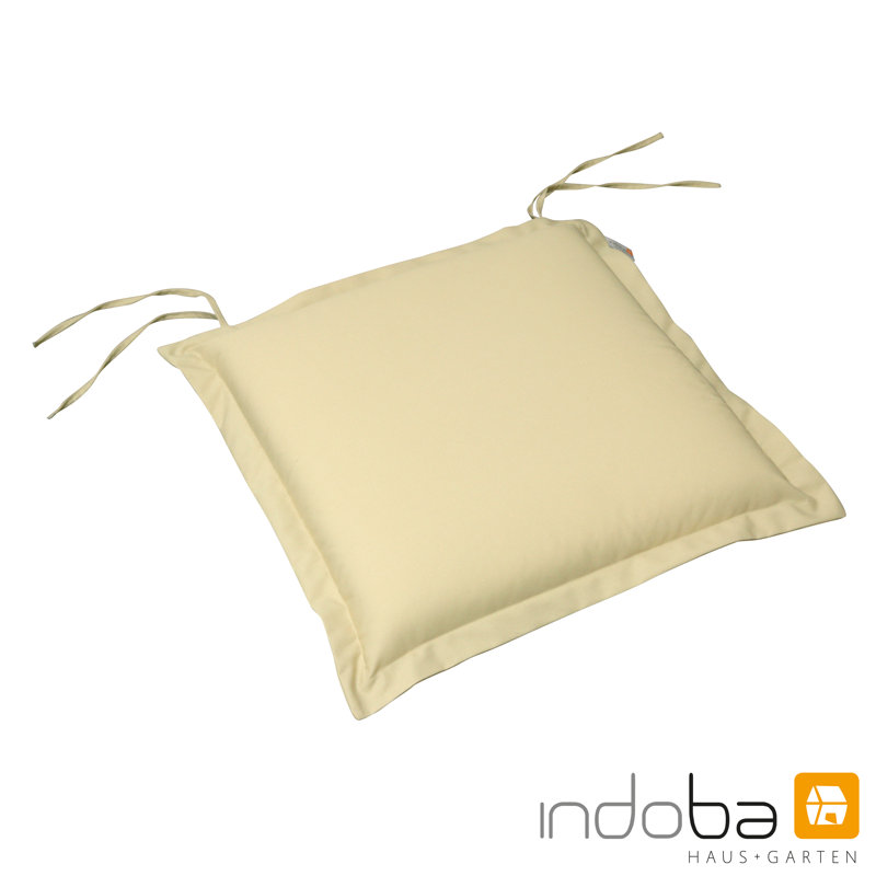 Premium Dining Chair Cushion, Cream