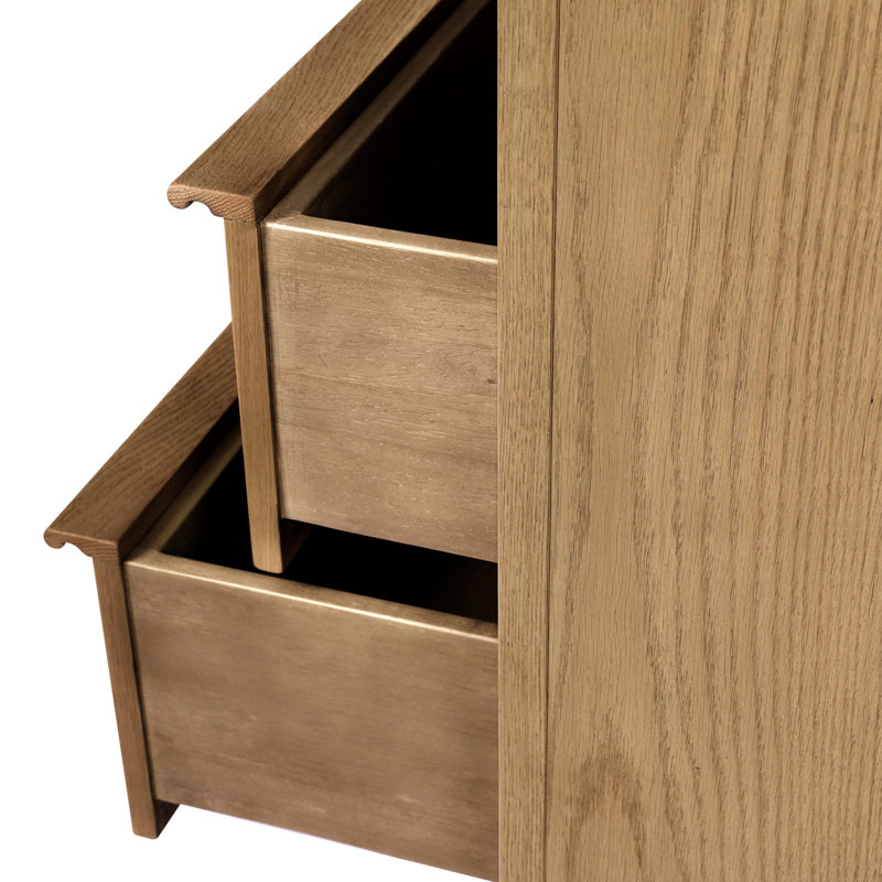ARAMIS 6 - Drawer Dresser, Sandy Oak Resawn