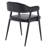 Modern Upholstered Dining Chair, Comfortable Armchair With Backrest And Arms-572534442