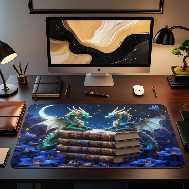 Polyester Desk Pad, 23.6x13.8