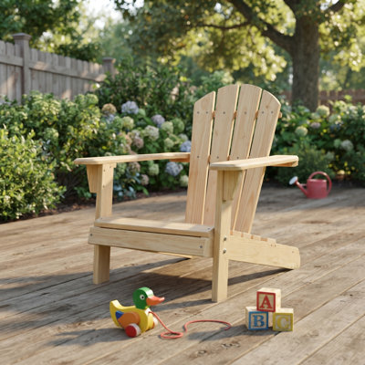 Chaise Adirondack pour enfants Ebner
