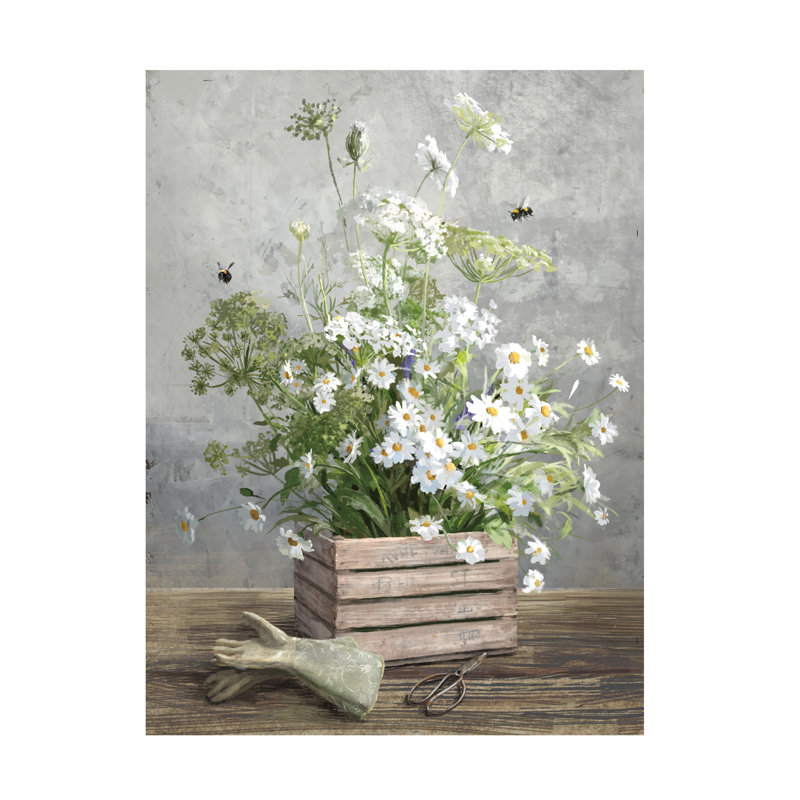 Art sur toile Nai Cottage Gardening IV, H 47 po x l 35 po x P 2 po