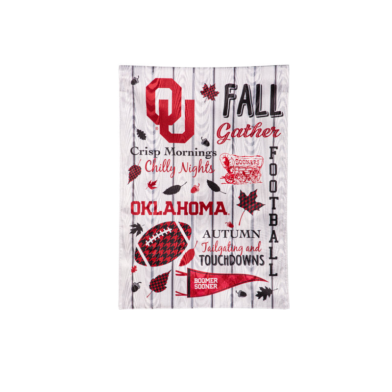 Double face 18 H x 12,5 l, NCAA Oklahoma