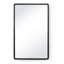 Knox Flat Leather Wall Mirror