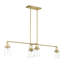 Anders 4 Light Dining Room Chandelier With Clear Shade-797638539
