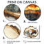 Gianluka American Bison Portrait In Double Explosure Canyon III - Bison Wall Art-222918204-222918192-222918203