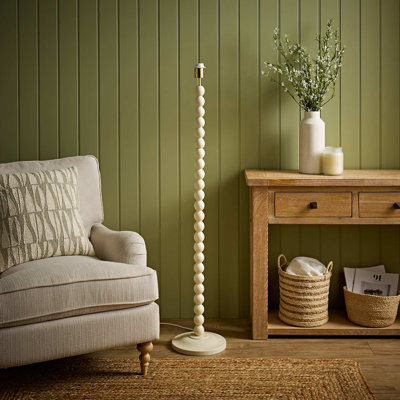 Helgomar 130cm Matte Traditional Floor Lamp