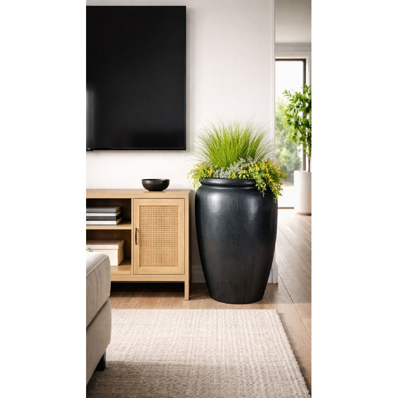 Vase 20 po Marvella - Gris anthracite, Jardin surélevé de 20 po, Gris anthracite