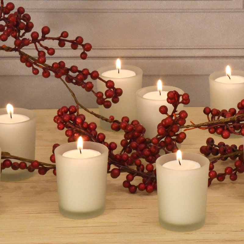 Votive Candles Holders - 12 Count, Frosted