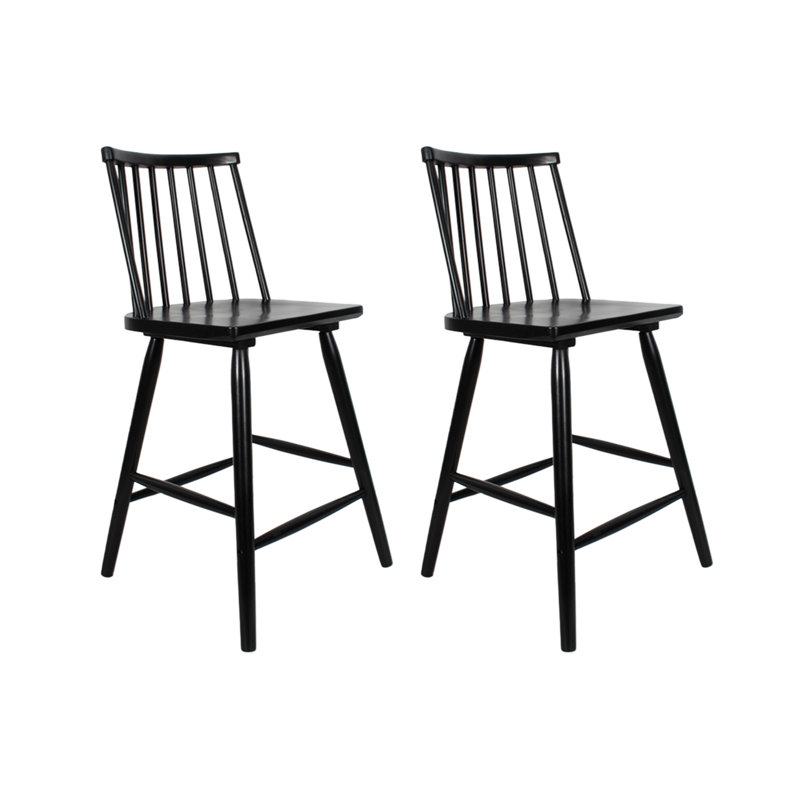 Bim Solid Wood Counter Stool