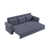 Gray/Blue Velvet
