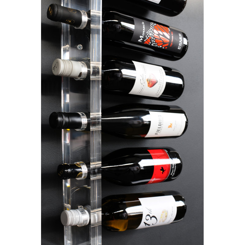 Acrylic Wine Bottle Rack in Clear