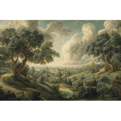 Shades Of Green Wallpaper Classic Nature Wall Mural
