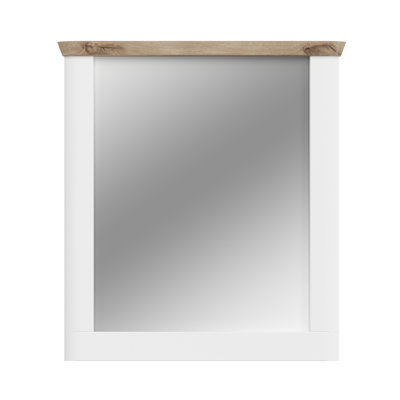Gouverneur Wood Rectangle Wall Mirror