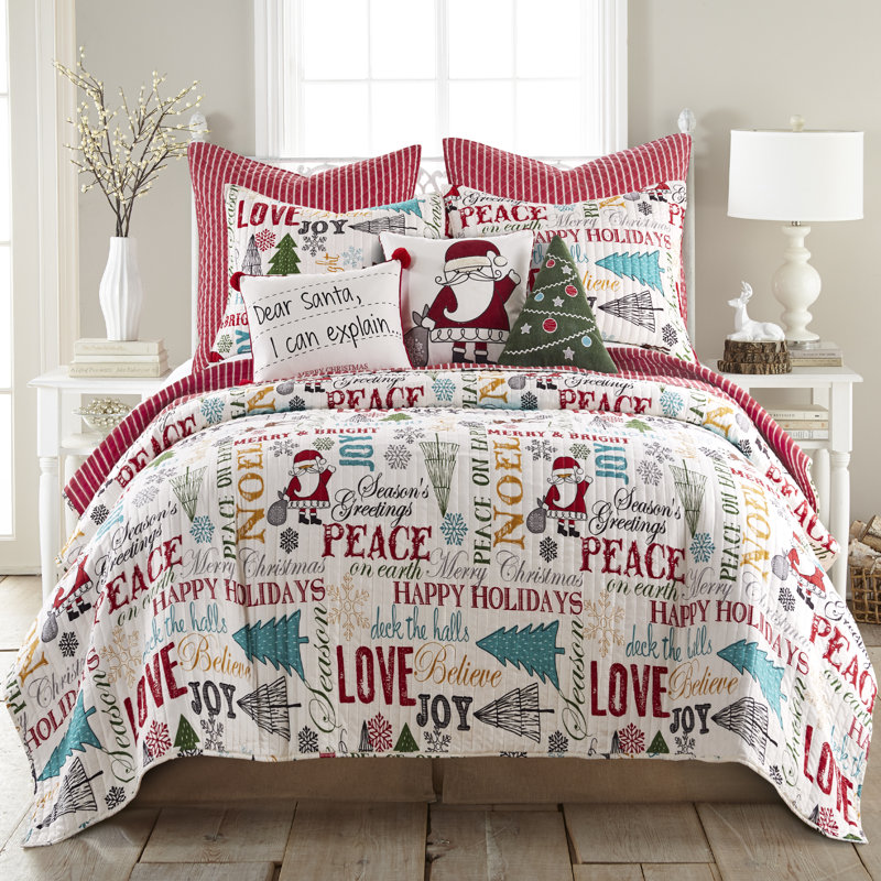 Coussin Santa Claus Lane