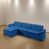 Velours bleu est en rupture de stock