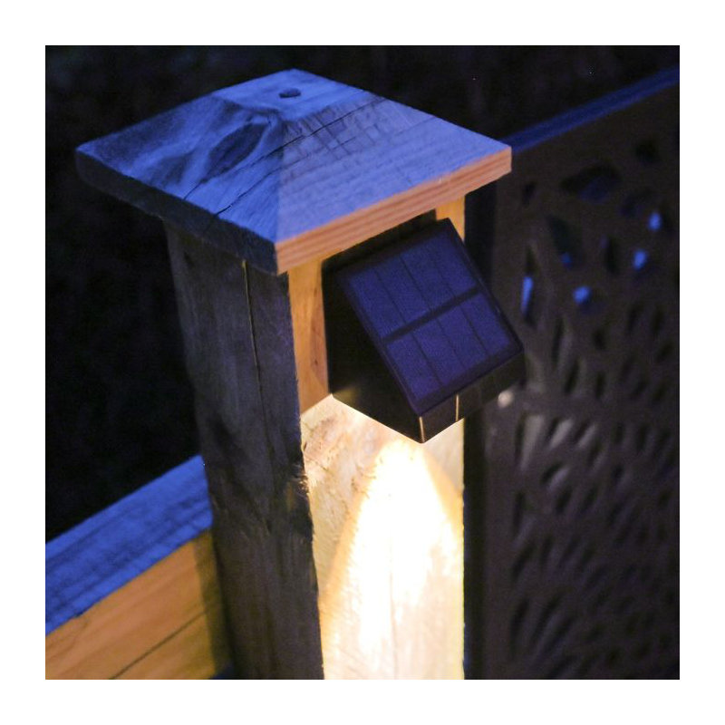 Solar Powered Integrated LED Outdoor Sconce