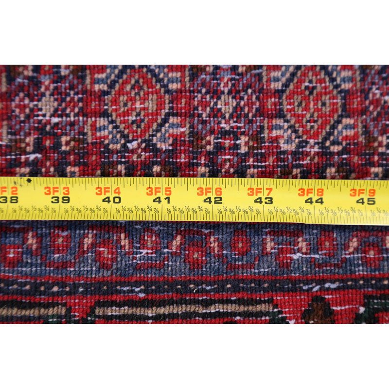 Hamond One-of-a-Kind 4'2" X 5'3" Wool Area Rug in Red