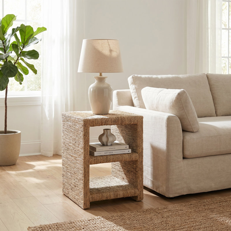 Table de bout avec rangement Colston