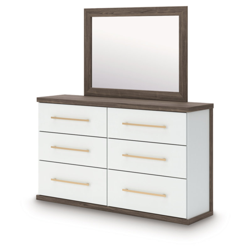 Commode et miroir Mazilar
