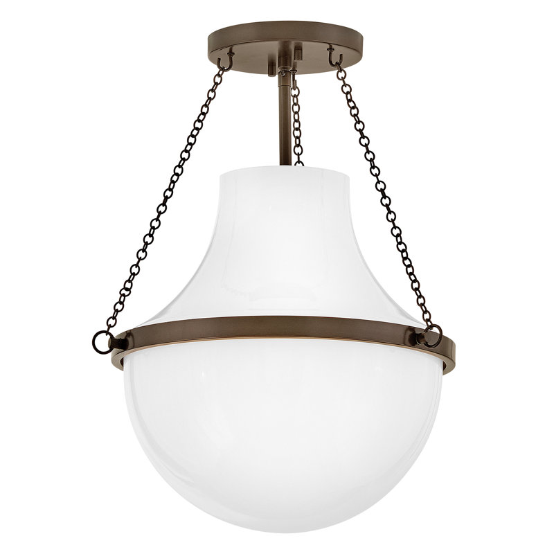 Hinkley Collins Medium Semi-Flush Mount, 22.75'' H x 20'' w x 20'' D