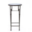 Table d'appoint en céramique, usage extérieur, unique