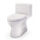 Toilette allongée monobloc TOTO Redington 1G 1,0 GPF WASHLET + et à chasse d'eau automatique avec CEFIONTECT et SS124 SoftClose, beige Sedona - MS672124CUFG # 12
