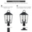 Tête de lampadaire d'extérieur 2 lumières-626180870