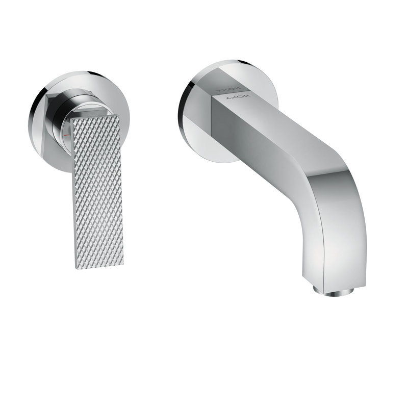 Citterio Wall Mounted Bathroom Faucet, Chrome